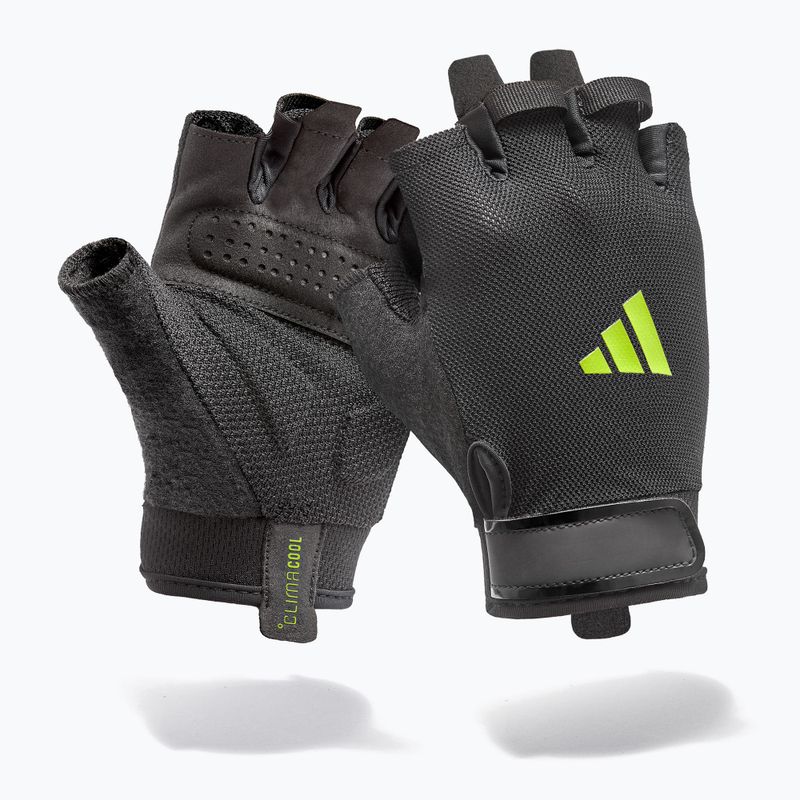 Training gloves adidas Essential Training green 2