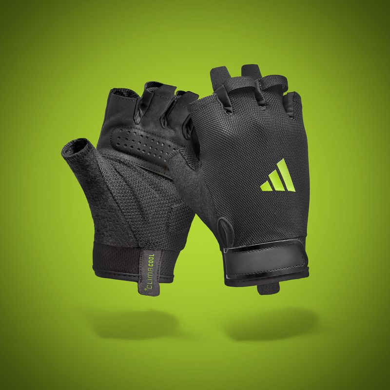 Training gloves adidas Essential Training green 6