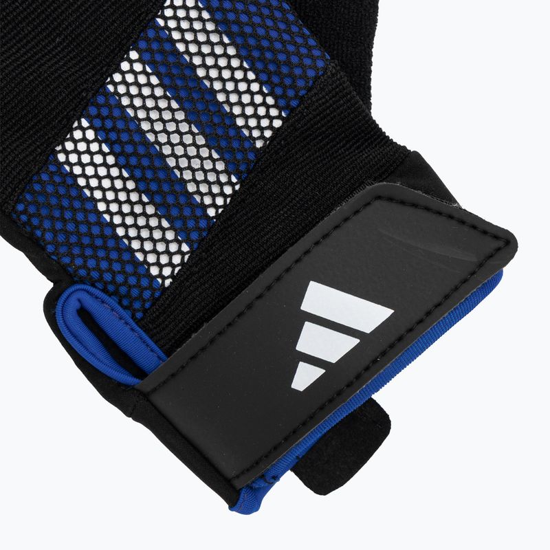 Training gloves adidas Performance Training Gloves blue 5