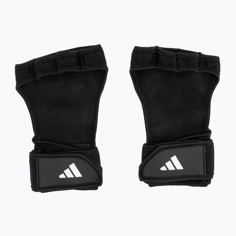 Training gloves adidas Open Back Training Gloves black 2
