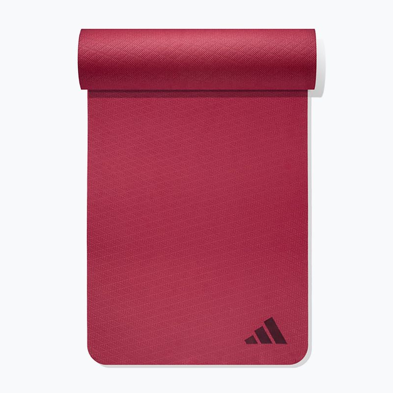 Fitness mat adidas Yoga 4 mm collegiate burgundy 3