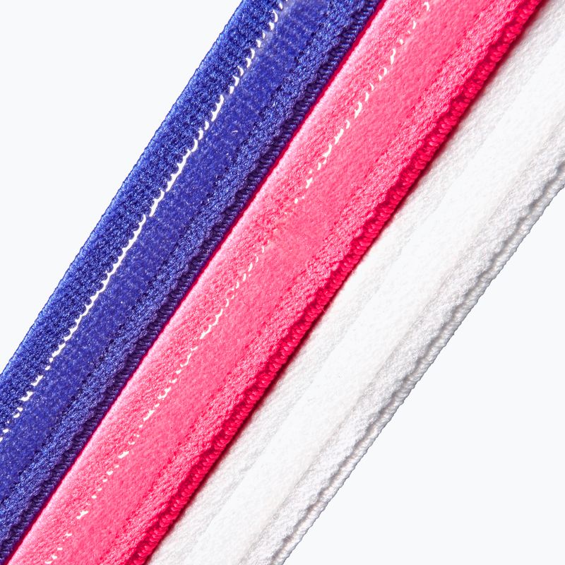 Headbands adidas Hairbands 3 pack lucid blue/lucid pink/white 4