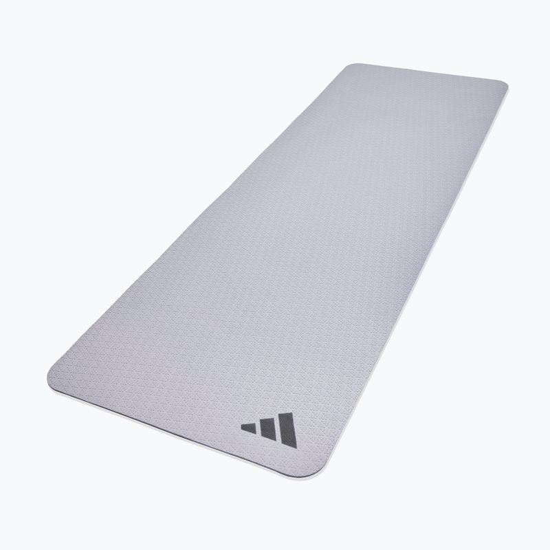 Fitness mat adidas Yoga 6 mm silver/violet 2