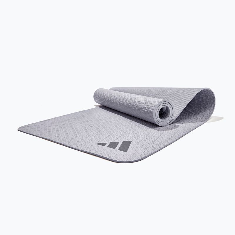 Fitness mat adidas Yoga 6 mm silver/violet 6