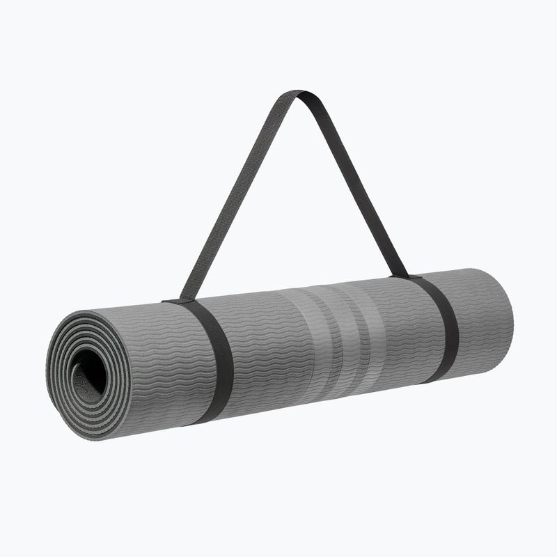 Yoga mat adidas Double Sided Yoga grey 9