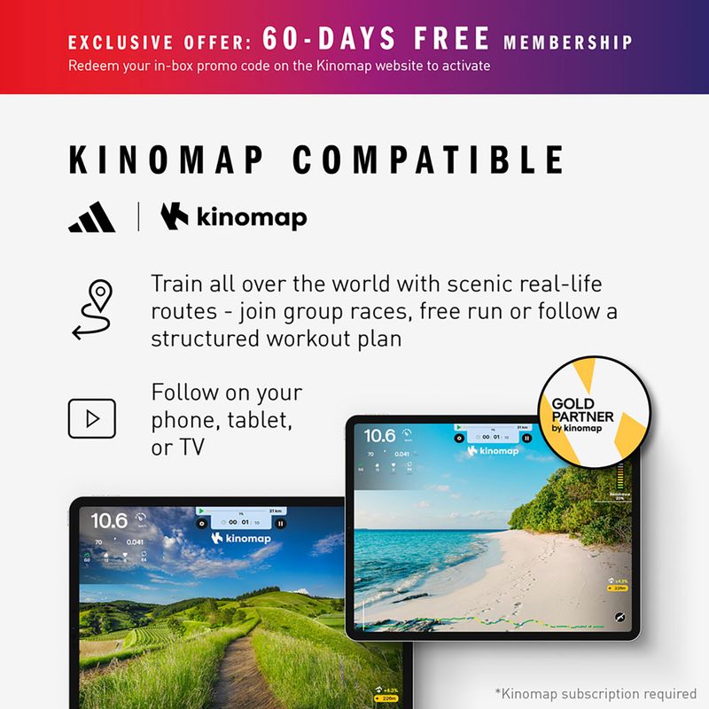 Electric treadmill adidas T-1 Folding Treadmill black 18