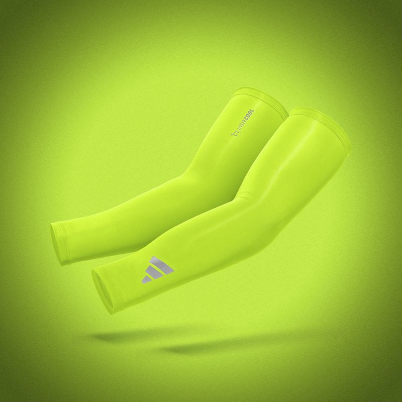 Compression sleeves adidas Climacool Compression Arm Sleeves lucid lemon 5