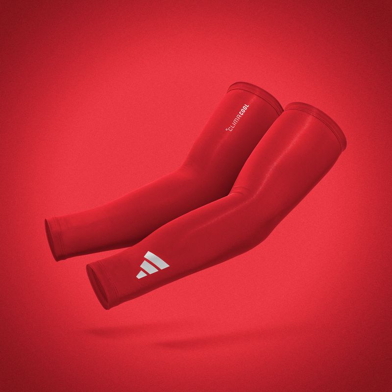 Compression sleeves adidas Climacool Compression Arm Sleeves red 5