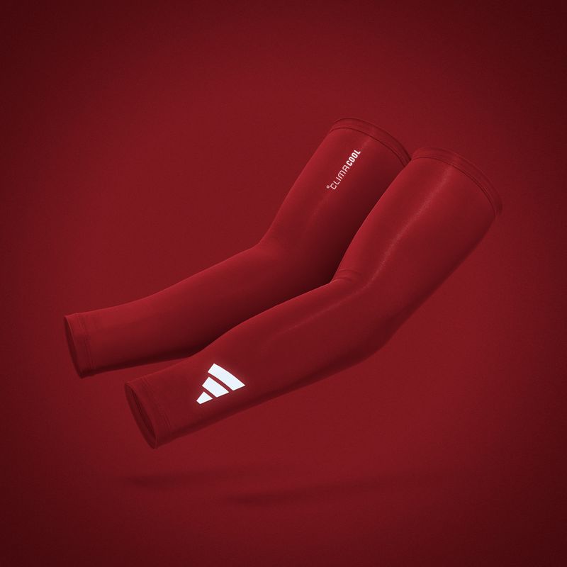 Compression sleeves adidas Climacool Compression Arm Sleeves red 6