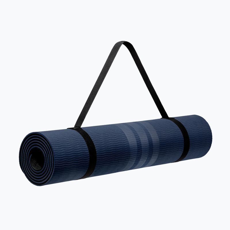 Yoga mat adidas Double Sided Yoga dark blue 9