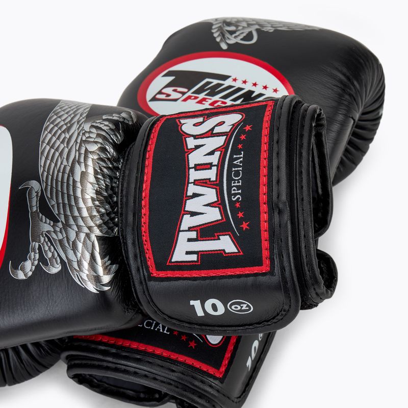 Twins Special FBGVL3-23 Dragon silver boxing gloves 5