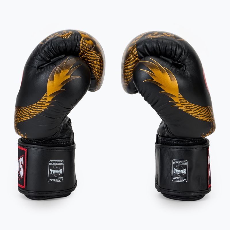 Twins Special FBGVL3-23 Dragon gold boxing gloves 4