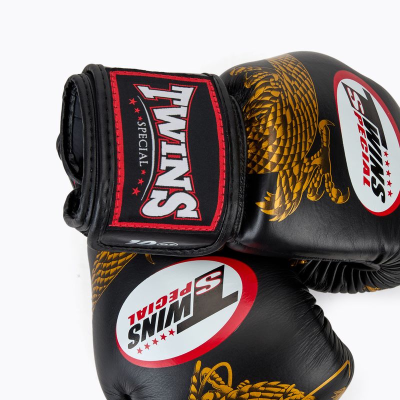 Twins Special FBGVL3-23 Dragon gold boxing gloves 5