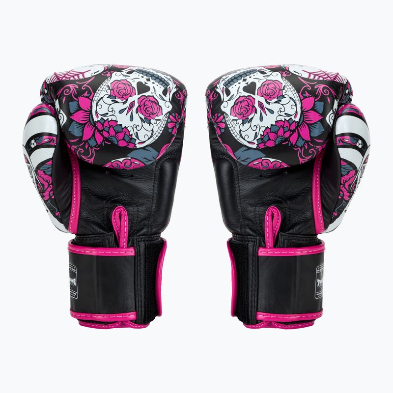 Twins Special Fancy FBGVL3-53 Skull pink/black boxing gloves 2