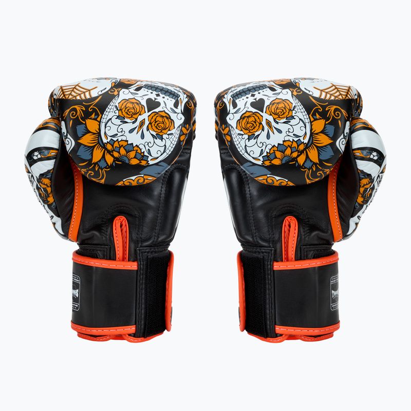 Twins Special Fancy FBGVL3-53 Skull orange/black boxing gloves 2