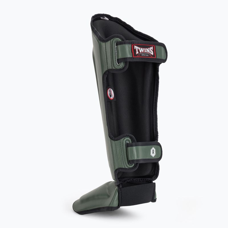 Twins Special SGL10 olive tibia and foot protectors 3