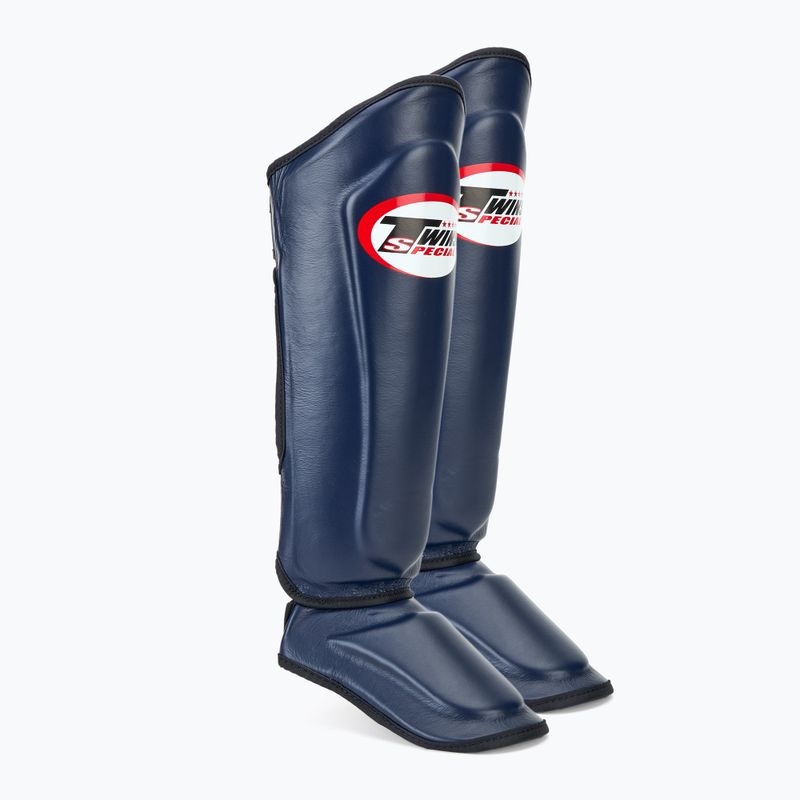 Twins Special SGL10 navy blue tibia and foot protectors