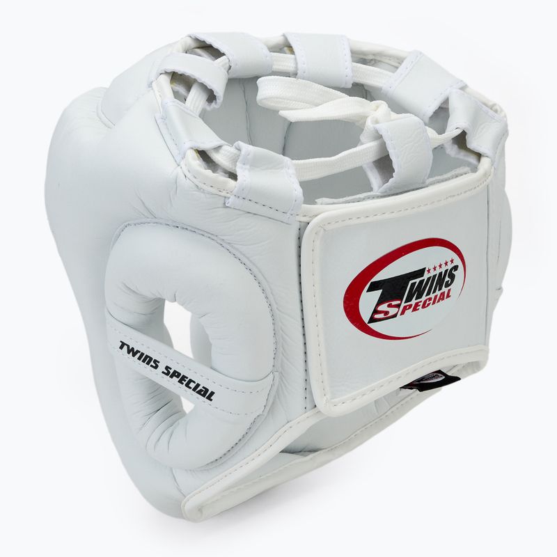 Twins Special HGS3 sparring boxing helmet white 3