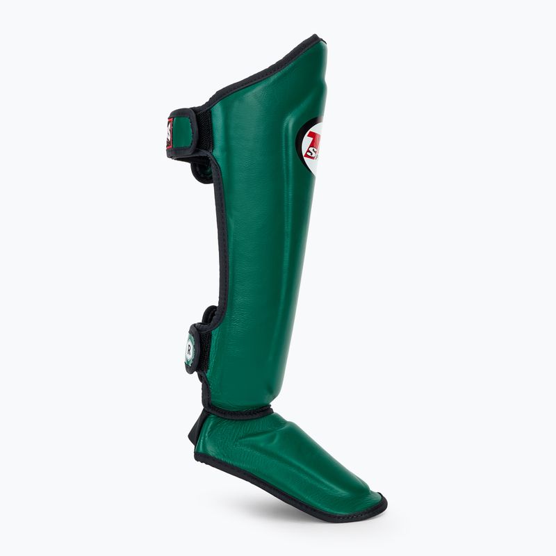 Twins Special SGL10 dark green tibia and foot protectors 2
