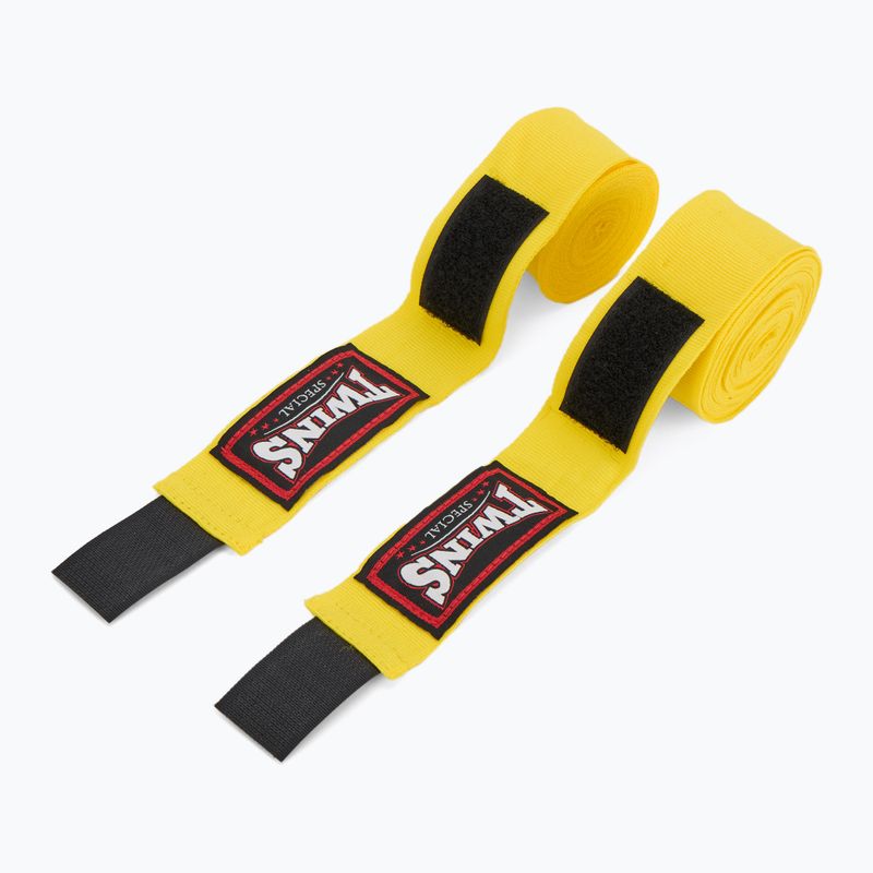 Boxing bandages Twins Special CH6 300 cm yellow 2