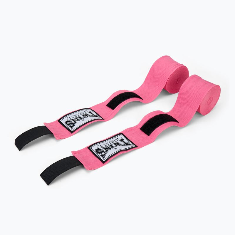 Boxing bandages Twins Special CH5 pink 2