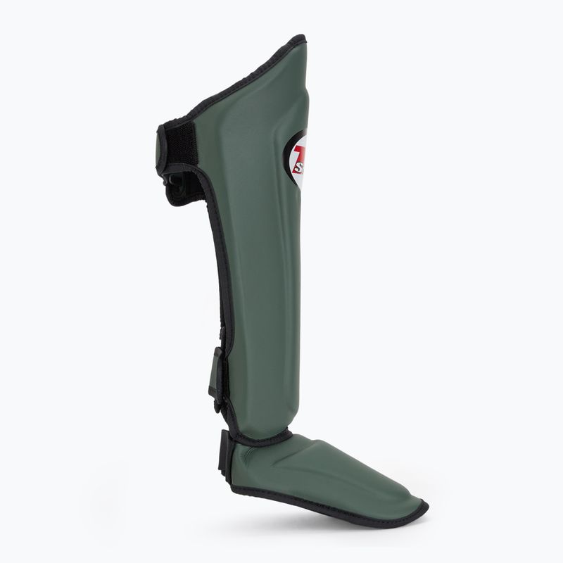 Twins Special SGS10 olive tibia and foot protectors 2