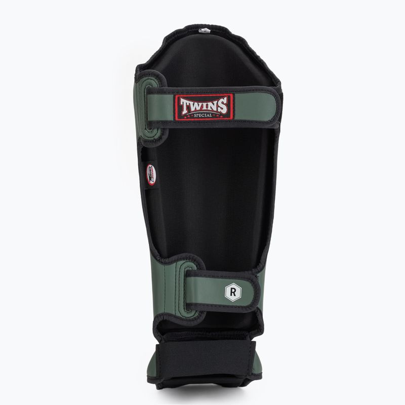 Twins Special SGS10 olive tibia and foot protectors 5