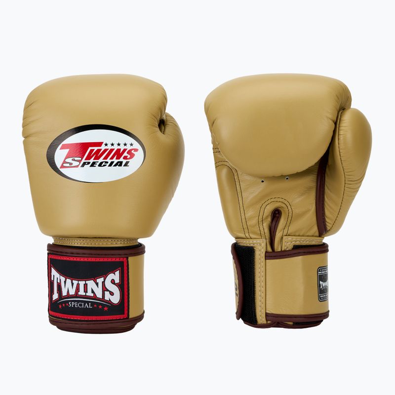 Twins Special BGVL3 latte boxing gloves 3