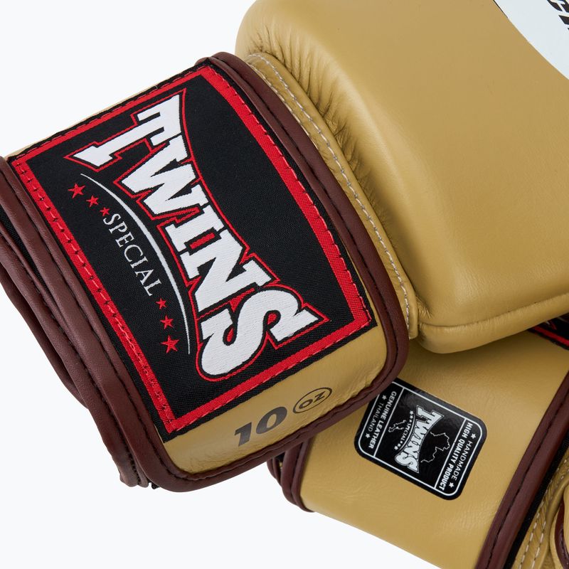 Twins Special BGVL3 latte boxing gloves 5