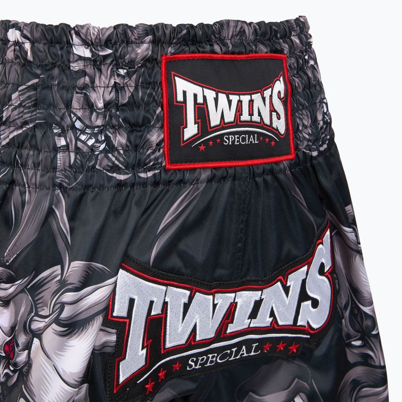Training shorts Twins Special Muay Thai Twins Kabuki black/white/red 3