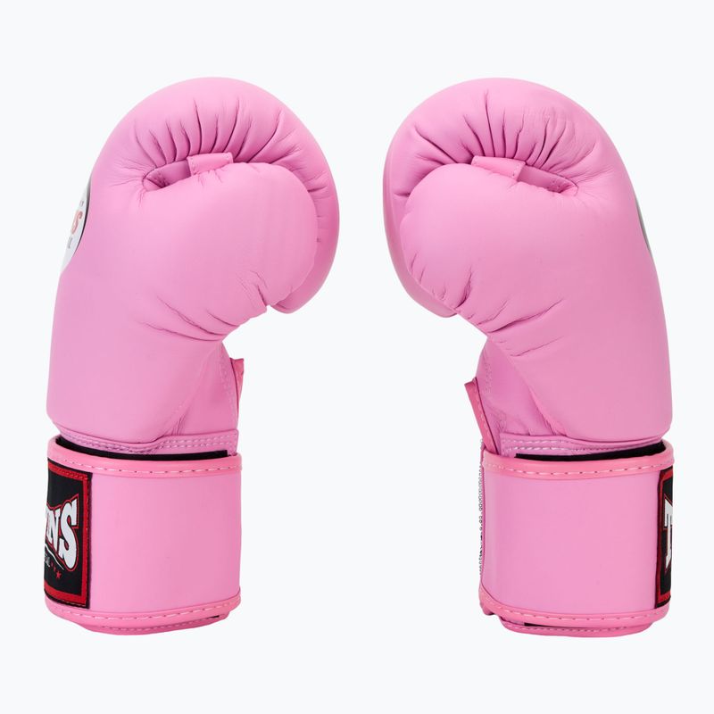 Twins Special BGVS3 pink children's boxing gloves 4
