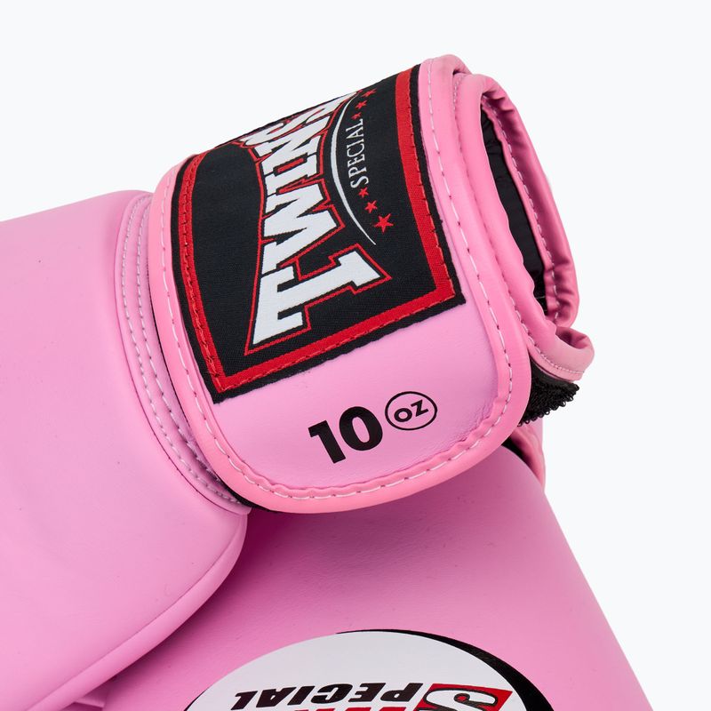 Twins Special BGVS3 pink children's boxing gloves 5