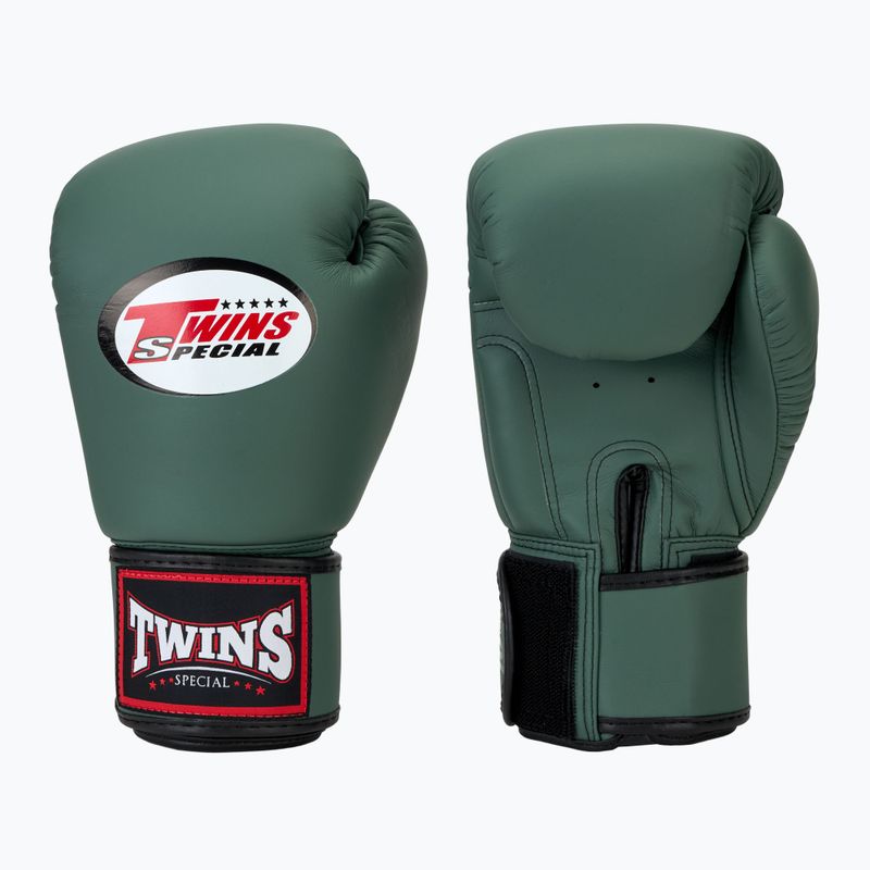 Twins Special BGVS3 olive children's boxing gloves 3