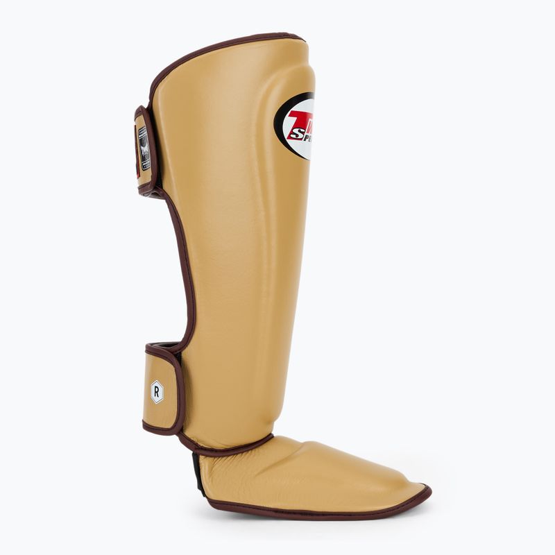 Tibia and foot protectors Twins Special SGL12 latte 2