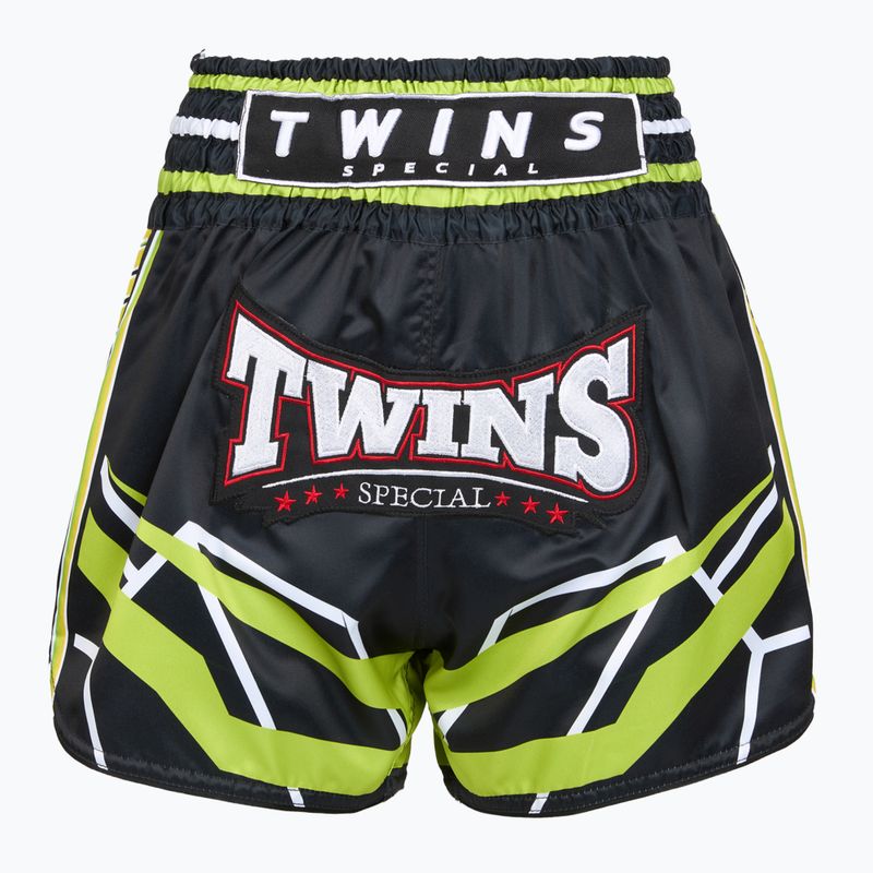 Training shorts Twins Special Muay Thai Twins Racing black/yellow/white/red