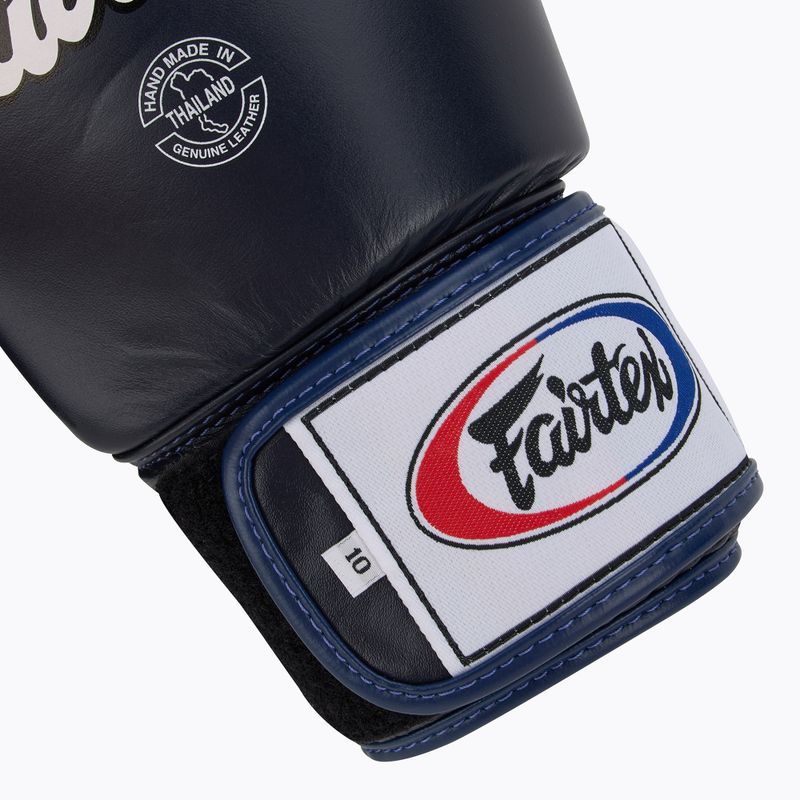 Fairtex Universal "Tight-Fit" Design blue boxing gloves 6