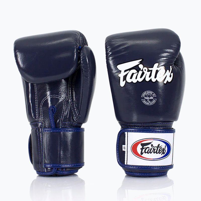 Fairtex Universal "Tight-Fit" Design blue boxing gloves 7