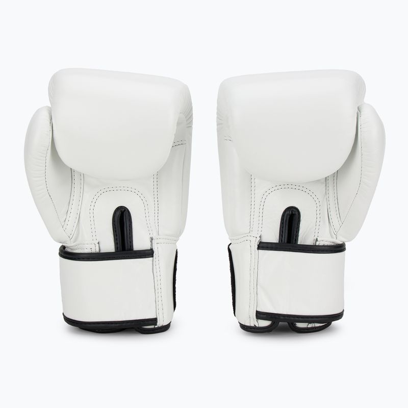 Fairtex Universal "Tight-Fit" Design white boxing gloves 3