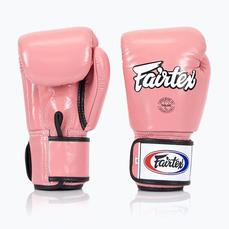 Fairtex Universal "Tight-Fit" Design pink boxing gloves 7