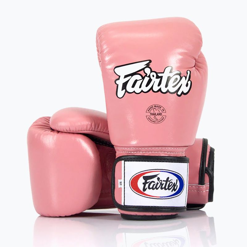 Fairtex Universal "Tight-Fit" Design pink boxing gloves 2