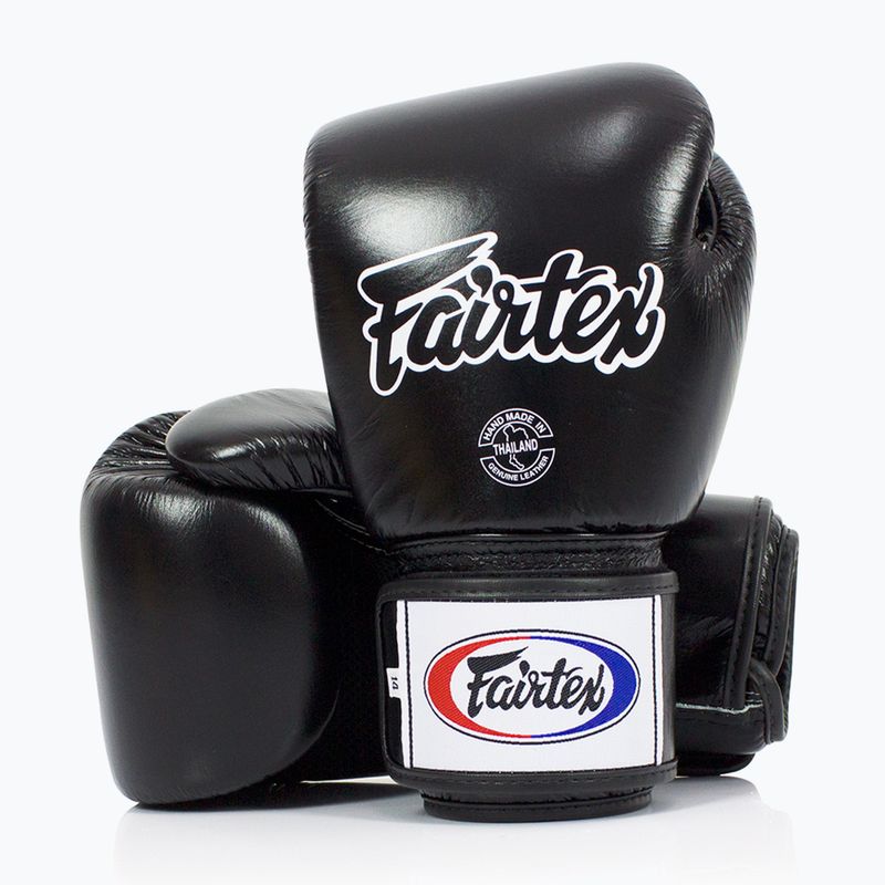 Fairtex Universal Breathable black boxing gloves 4