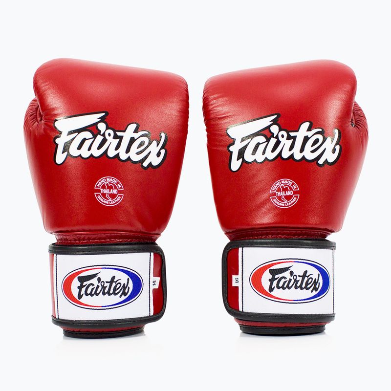 Fairtex Universal Breathable red boxing gloves