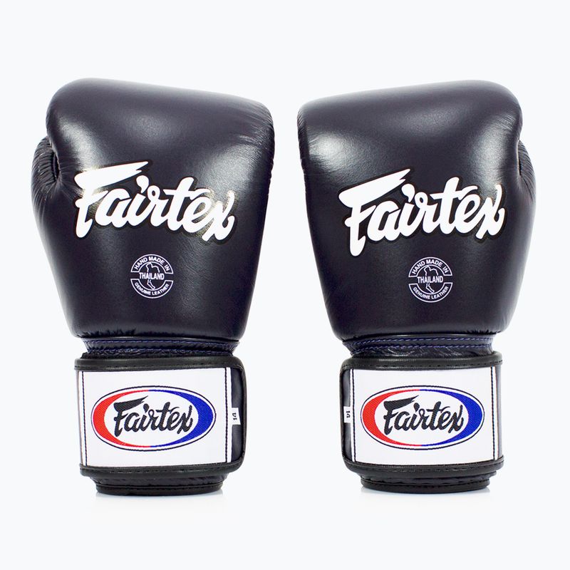 Fairtex Universal Breathable blue boxing gloves