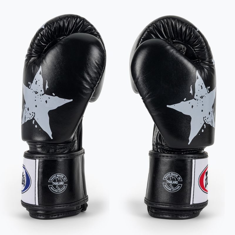 Fairtex "Tight-Fit" Design-Nation Prints Collection black boxing gloves 4