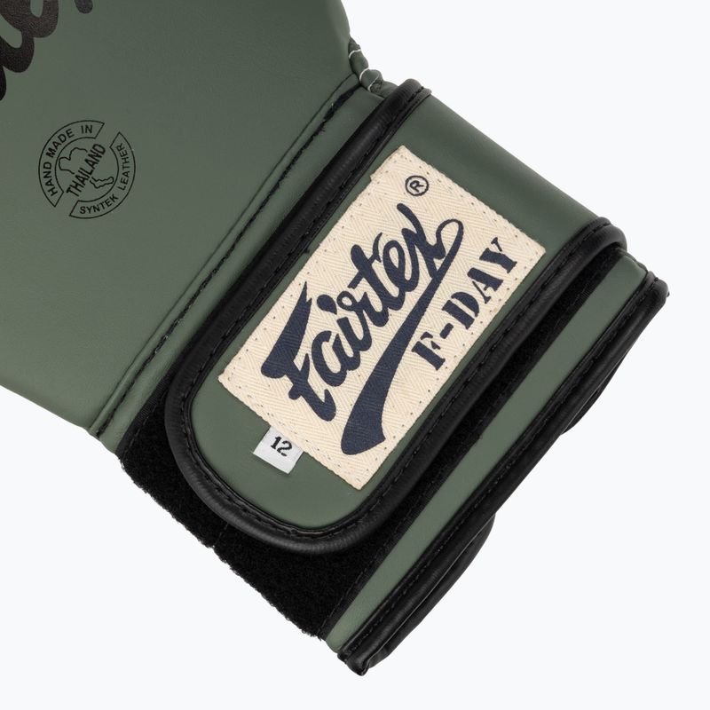 Fairtex F-DAY Limited Edition pickle boxing gloves 6