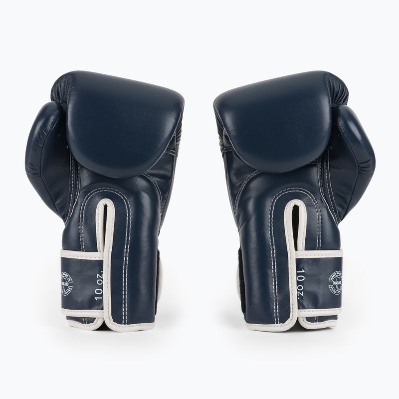 Fairtex Microfiber blue boxing gloves 3