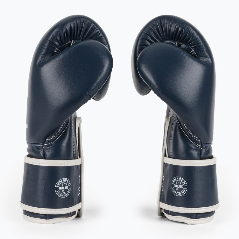 Fairtex Microfiber blue boxing gloves 4
