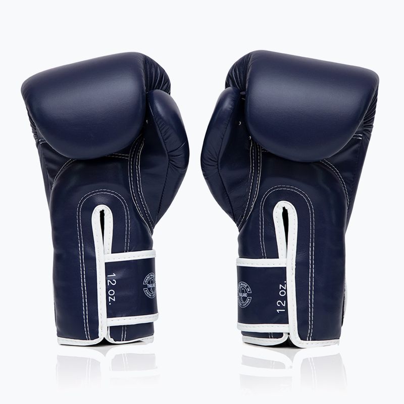 Fairtex Microfiber blue boxing gloves 2