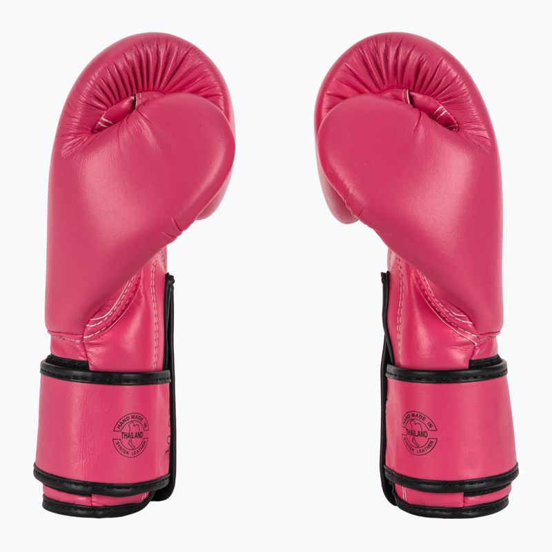 Fairtex Microfiber pink/black barefoot gloves 4