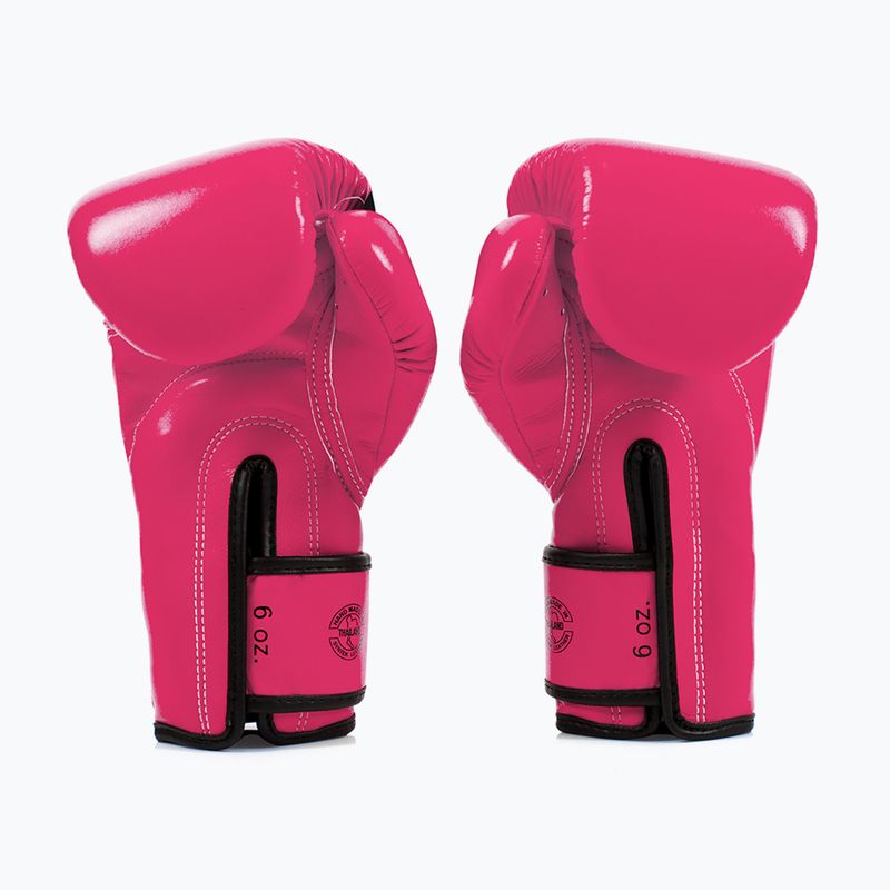 Fairtex Microfiber pink/black barefoot gloves 2